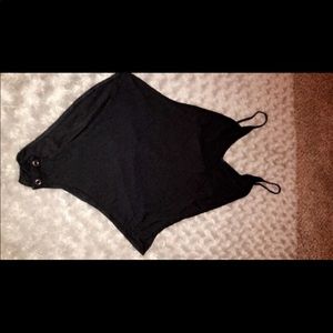 Cross back body suit